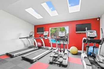 Fully equipped fitness center